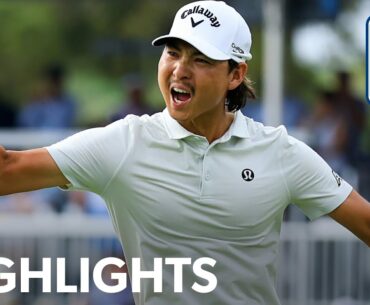 Min Woo Lee serves up FIRST W on TOUR | | Round 4 | Houston Open | 2025