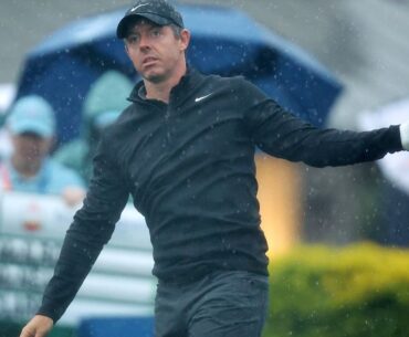 Rory McIlroy sets off alarm bells with golf star suffering with injury ahead of Masters
