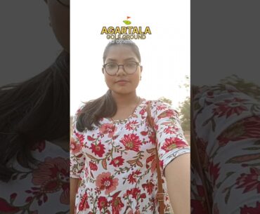 GOLF GROUND IN AGARTALA #minivlog #vlog #shortvideo #food #love #golf