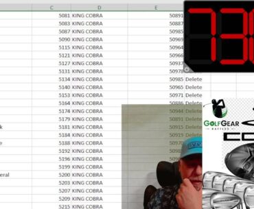 LIVE DRAWS  FOR THE COBRA CUSTOM SET, OILCAN VOKEY WEDGES AND LOADS MORE
