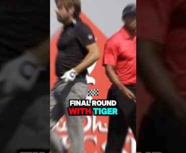 He beat Tiger WOODS!⛳😧 #shorts #tigerwoods #golf