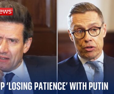 Finland's president reveals Trump 'frustrated' by talks with Russia