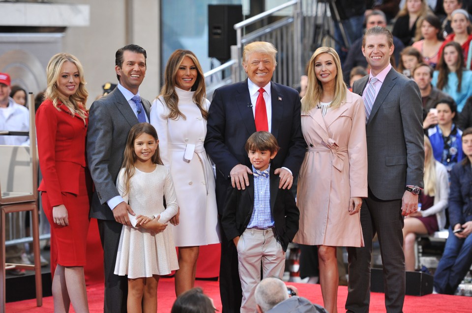 Kai has been present at several family functions including her grandfather inauguration and Ivana Trump's funeral