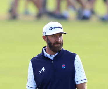 "It certainly looks like Dustin Johnson is completely finished"