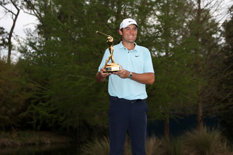 Scheffler was the Players champion in 2023
