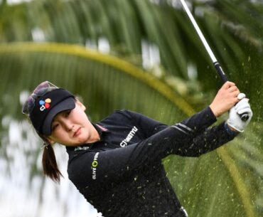 Blue Bay LPGA golf tournament held in Lingshui, S China's Hainan-Xinhua