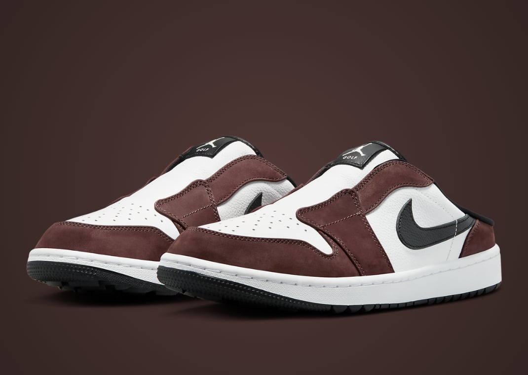 Air Jordan 1 Golf Mule Baroque Brown