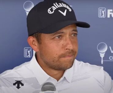 Xander Schauffele lets out anger as Tommy Fleetwood stuck in hole | Golf | Sport