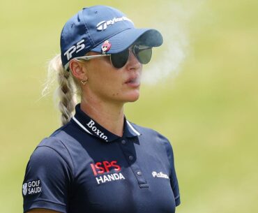 Charley Hull threw up, ran a personal best and is now looking to win