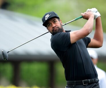 PGA Tour's Tonu Finau misses two-inch putt at Houston Open