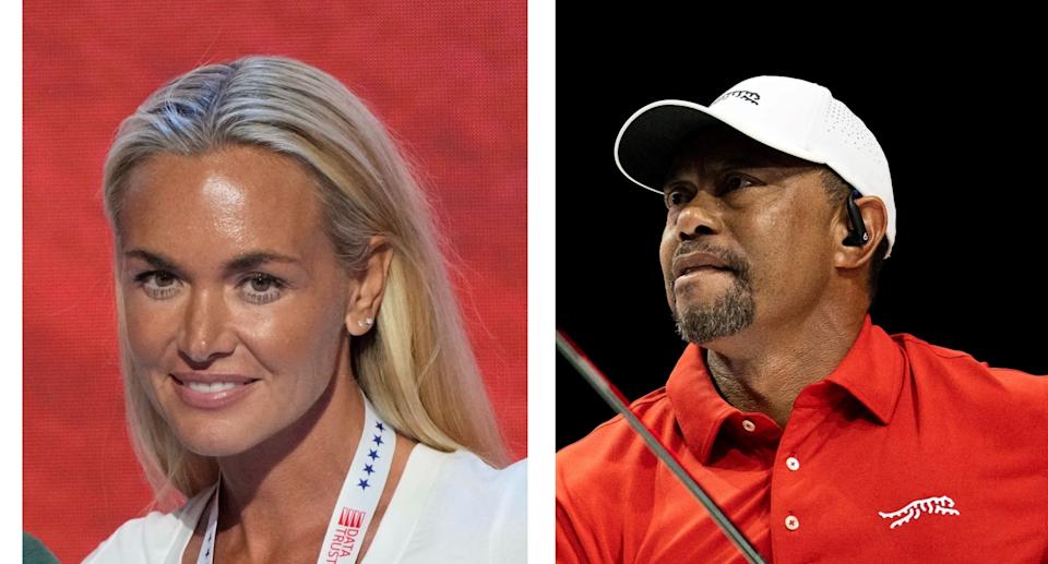 Tiger Woods and Vanessa Trump