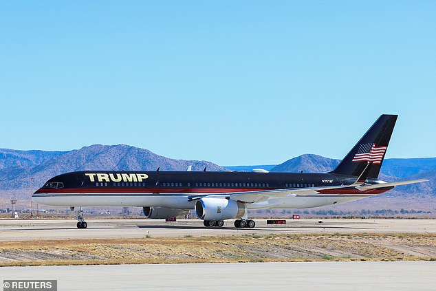 Kai's grandfather, president-elect Donald Trump, owns the private jet 'Trump Force One'