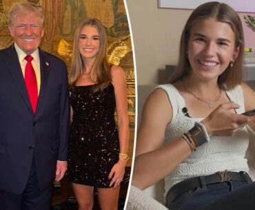 Donald Trump's granddaughter Kai reveals celebrity crush