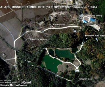 Kim Jong-Un has disguised his newest missile launch site as a private golf course, according to experts