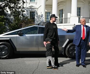 Donald Trump is the ultimate doting grandfather, as he revealed today that he bought his granddaughter, Kai Trump, 17, a Tesla Cybertruck