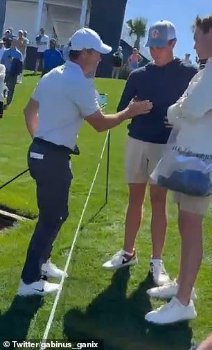 McIlroy stole a fan's phone earlier in the week after being heckled during a practice round