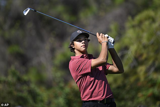 Charlie is an aspiring golfer with ambitions to become a pro like his legendary father