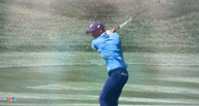 Jordan Spieth launched his club in frustration on a tough third day at TPC Sawgrass