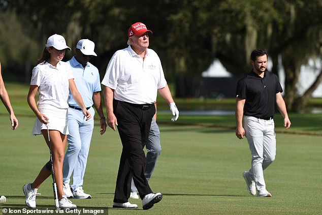 Trump is a regular golfer, and often claims to have won Club Championships at his courses