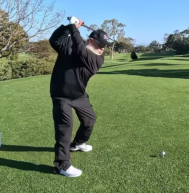John Daly made his long-awaited return to golf at the Hoag Classic earlier this month