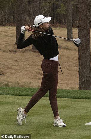 Kai Trump at the Junior Invitational