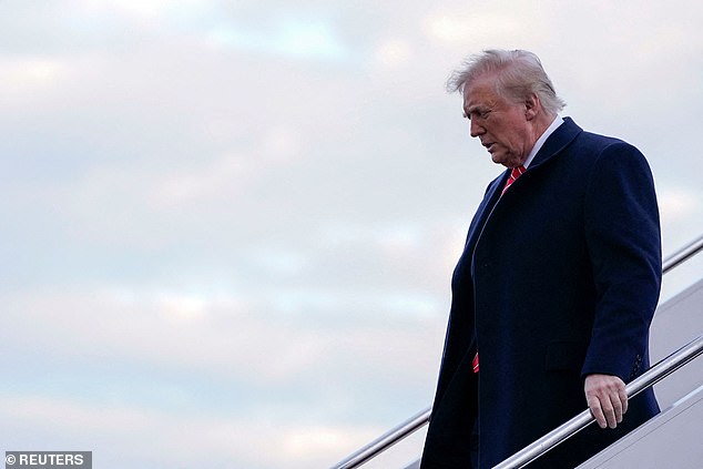 Trump arrived in Philadelphia for his return to the major wrestling event earlier on Saturday