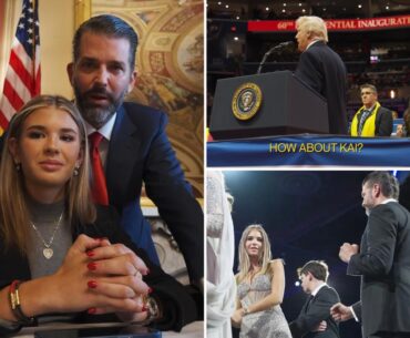 Kai Trump gives insider's look at grandfather's inauguration