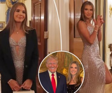 Donald Trump's granddaughter Kai gives behind-the-scenes tour of White House on Inauguration Day