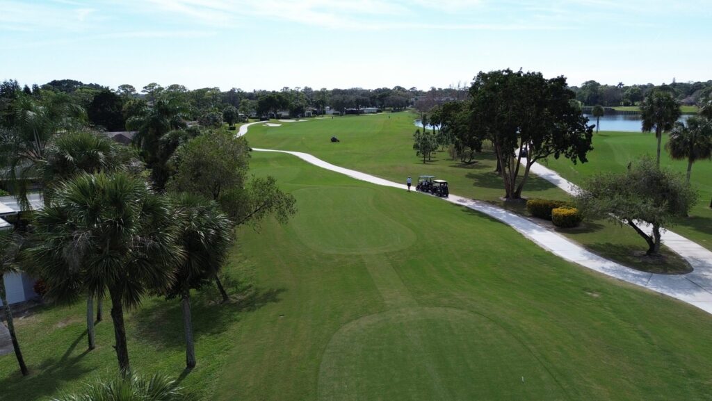 This is the best way to see a golf course