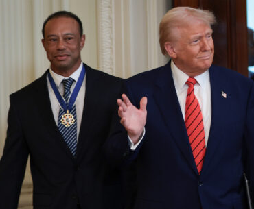 Secret signs Tiger Woods was dating Vanessa Trump from Kai pic to hanging out at Mar-a-Lago weeks before fling exposed