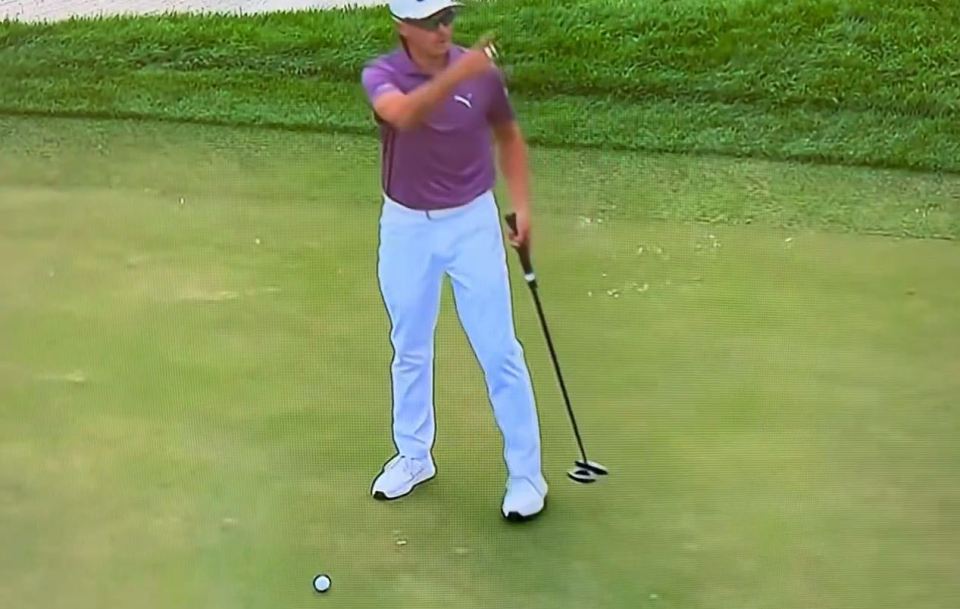Fowler regained his composure to close out his round and stay in contention