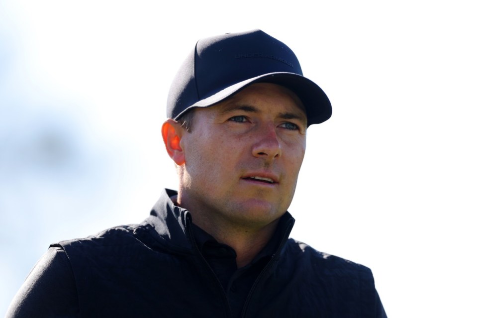 PALM HARBOR, FLORIDA - MARCH 22: Jordan Spieth of the United States walks on the fourth green during the third round of the Valspar Championship 2025 at Innisbrook Resort and Golf Club on March 22, 2025 in Palm Harbor, Florida. (Photo by Douglas P. DeFelice/Getty Images)