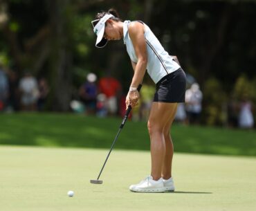 Lydia Ko takes third-round lead at LPGA Singapore, Charley Hull is one stroke behind