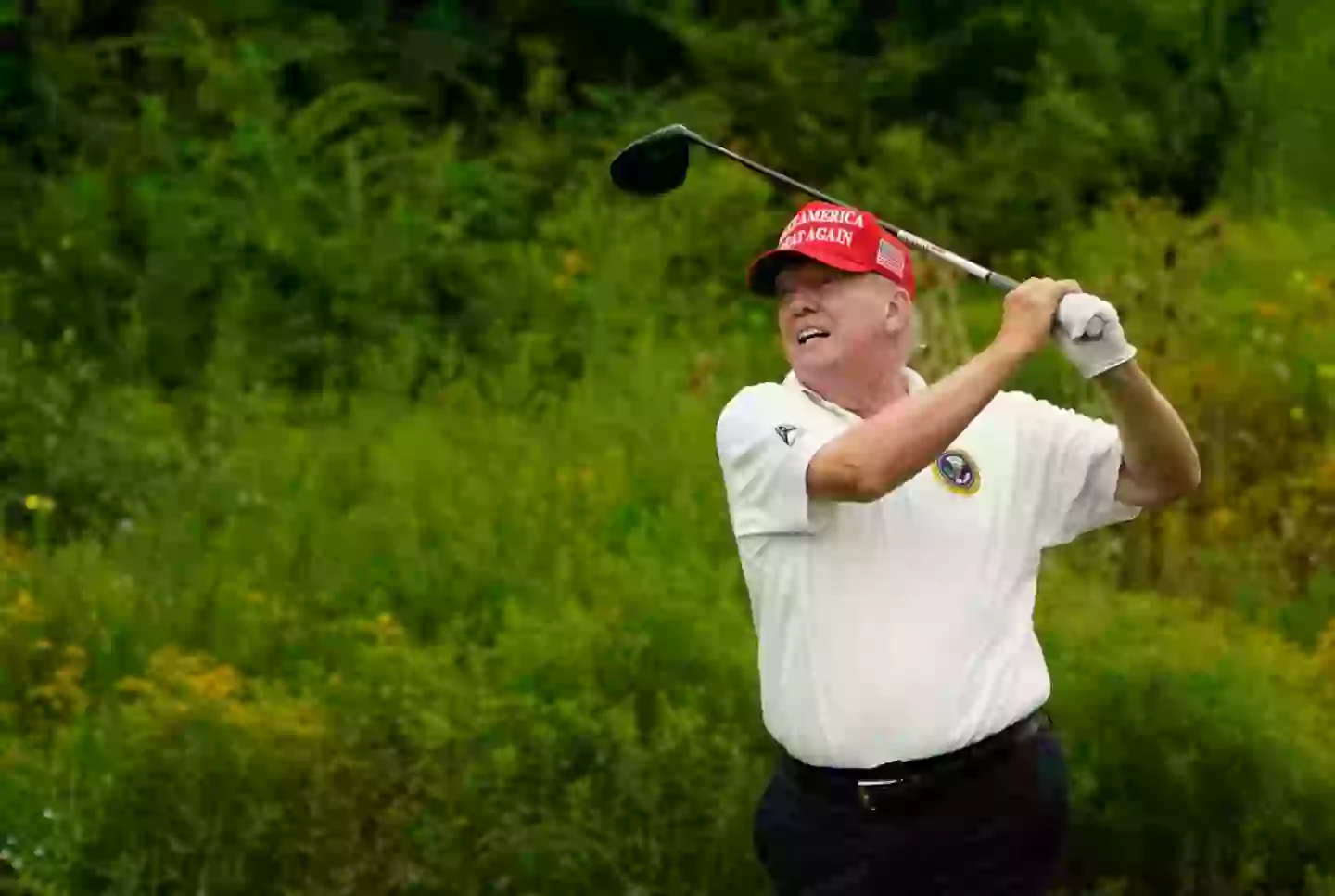 Donald Trump has spoken out on several occasions about his love for golf. (Image: Getty)