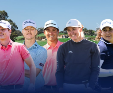 Quintet Added to Golf Australia Rookie Squad