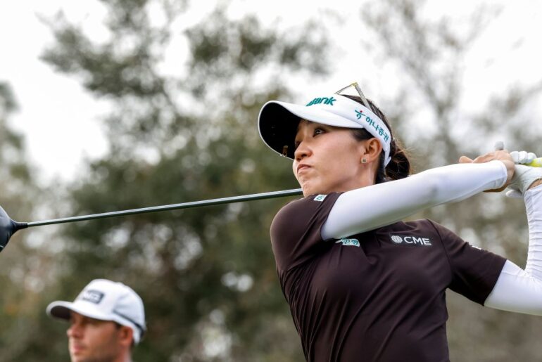 Olympic champion Lydia Ko moves into contention at LPGA Singapore