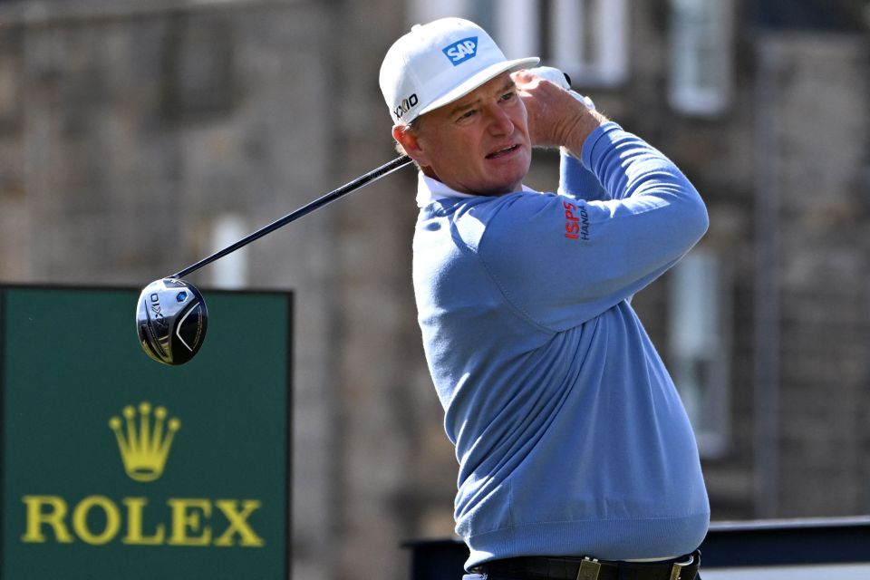 Els is 55 and loving life on the Champions Tour