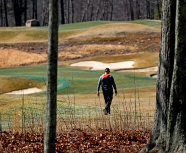 A view of Shining Rock Golf Club in Northbridge, Mass., on Tuesday.