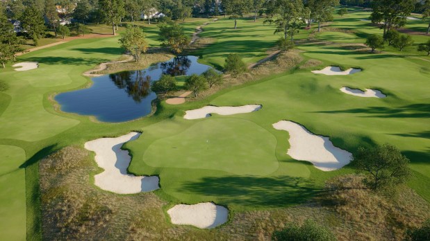 New 15th green at La Rinconada Country Club at 14595 Clearview Drive in Los Gatos.(La Rinconada Country Club)