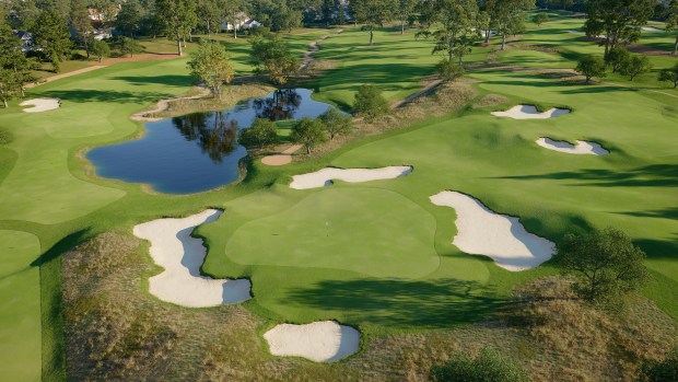 New 15th green at La Rinconada Country Club at 14595 Clearview Drive in Los Gatos.(La Rinconada Country Club)