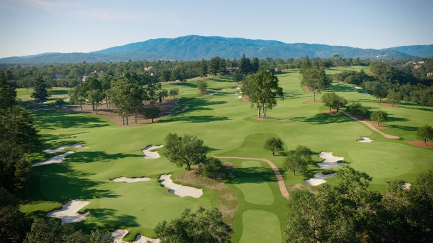 Holes 2, 3 and 6 within La Rinconada Country Club at 14595 Clearview Drive in Los Gatos.(La Rinconada Country Club)