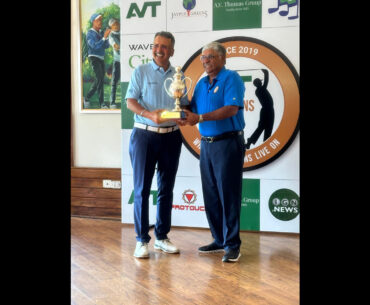 Chandigarh’s Sandeep shines in AVT senior golf tour