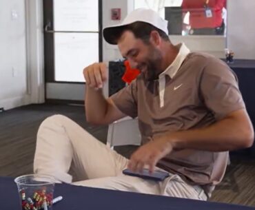 'Legendary' - Even Scottie Scheffler had to laugh at 'controversial' Min Woo Lee winning putt