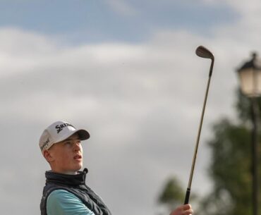 Rising star Mark Cadden looking for top marks on and off the course
