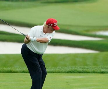 Trump Demands ‘Terrorists’ Who Vandalized His Golf Course Be ‘Treated Harshly’