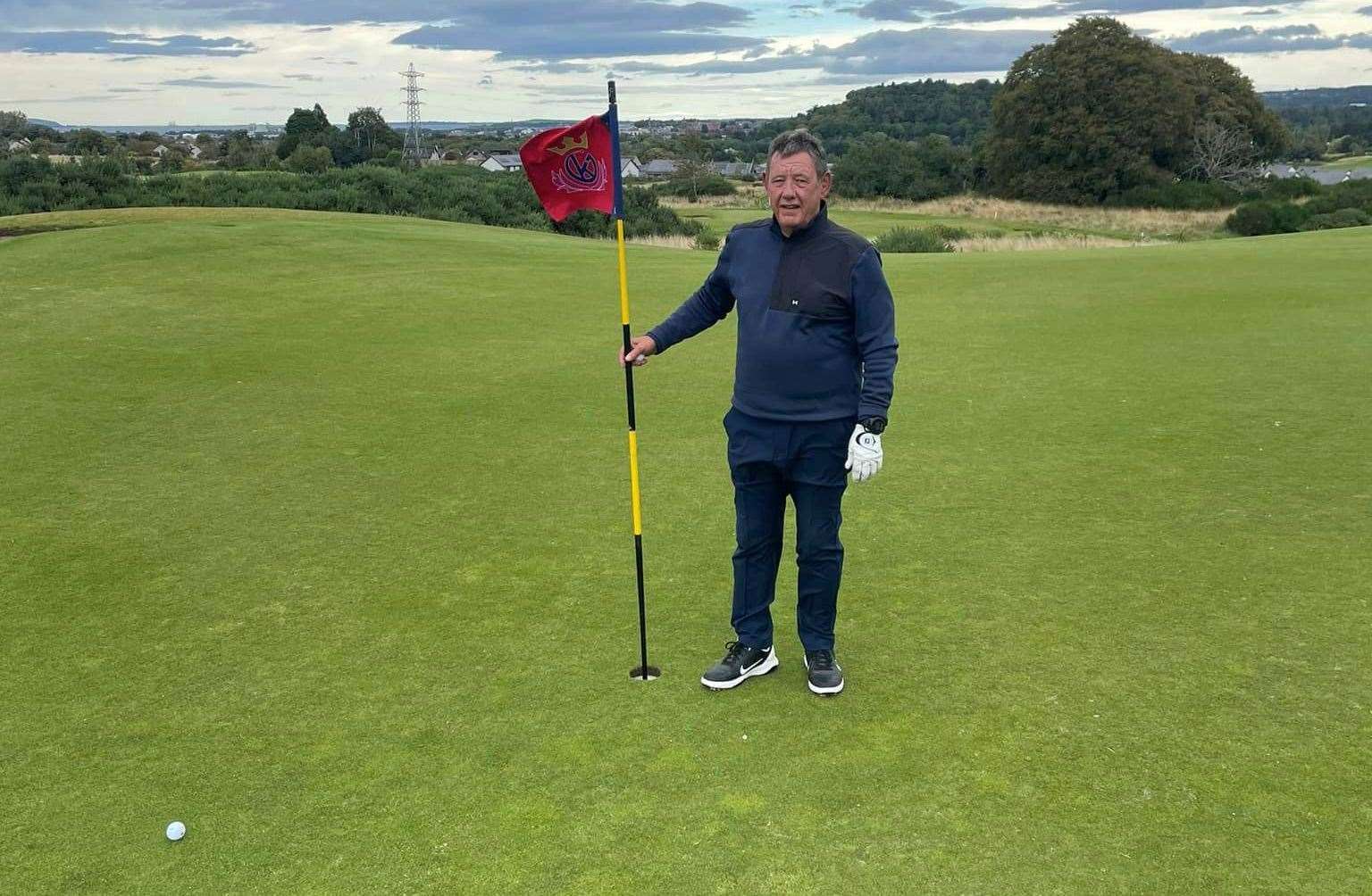 Ian Macrae hit three holes-in-one at Kings Golf Club during competition across the 2024 summer season alone. Picture: Kings Golf Club