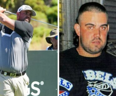 Ryan Peake: Former Rebels bikie turned pro-golfer near the top of New Zealand Open leaderboard