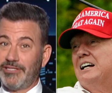 Jimmy Kimmel Takes A Swing At Trump's 'Preposterous' Golf Championship Boast