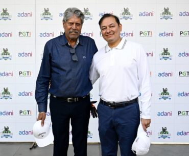 Kapil Dev, Pranav Adani Attend Launch Of Adani-PGTI Golf Training Academy In Ahmedabad
