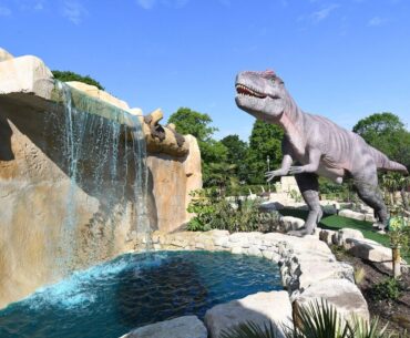 Jurassic Creek is an 18-Hole dinosaur themed adventure golf course attracting 60,000 visitors a year